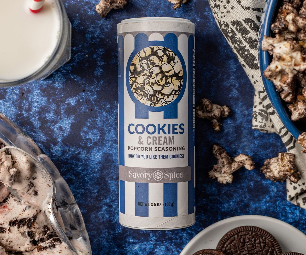 Cookies & Cream Sweet Popcorn Seasoning | Savory Spice