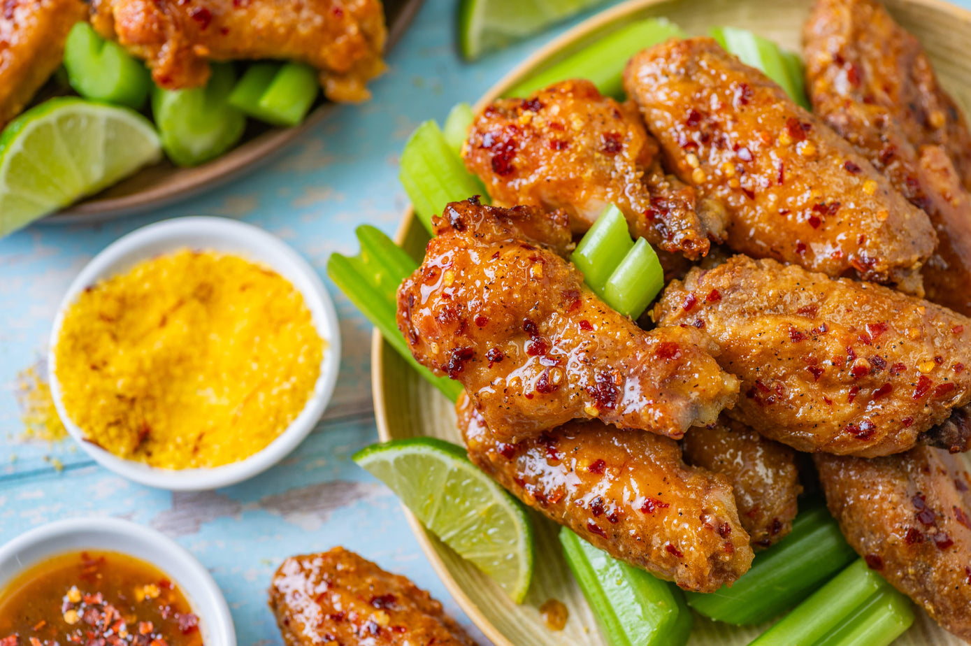 Sweet Chile Saffron Wings