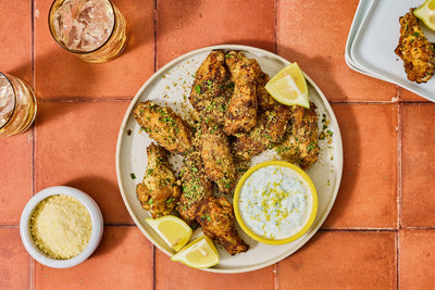 Black Truffle Parmesan Chicken Wings