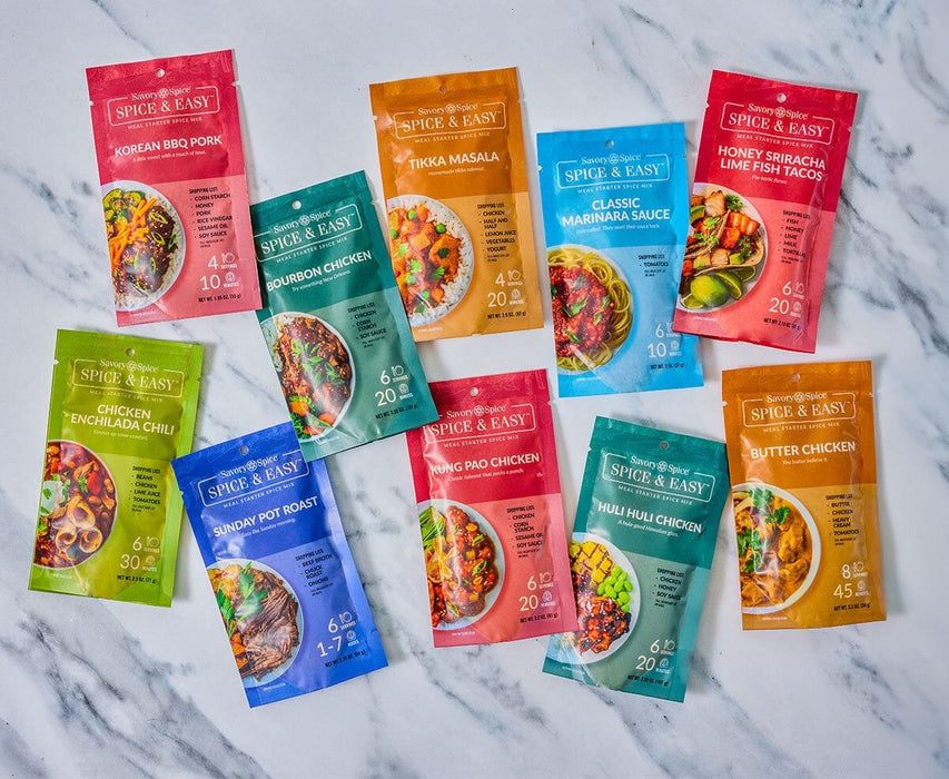 Spice & Easy 10-Pack Meal Starter Bundle