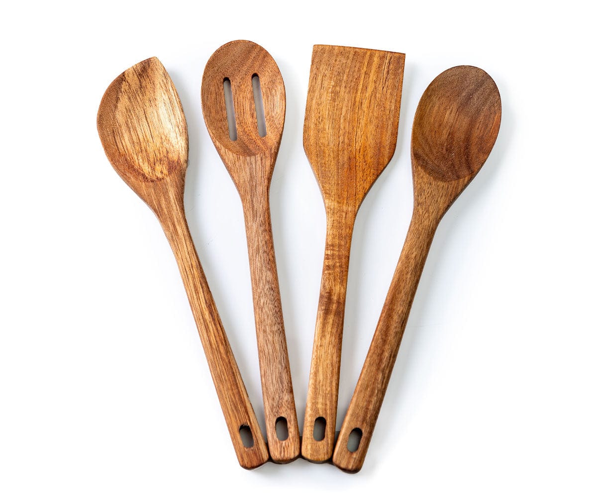 Set Ercilia di 2 utensili da cucina in legno di acacia