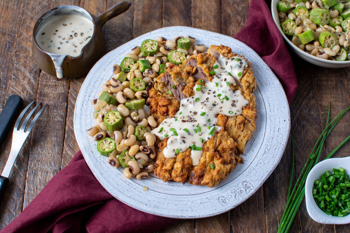 The Ultimate Texas Chicken Fried Steak with Beer Gravy