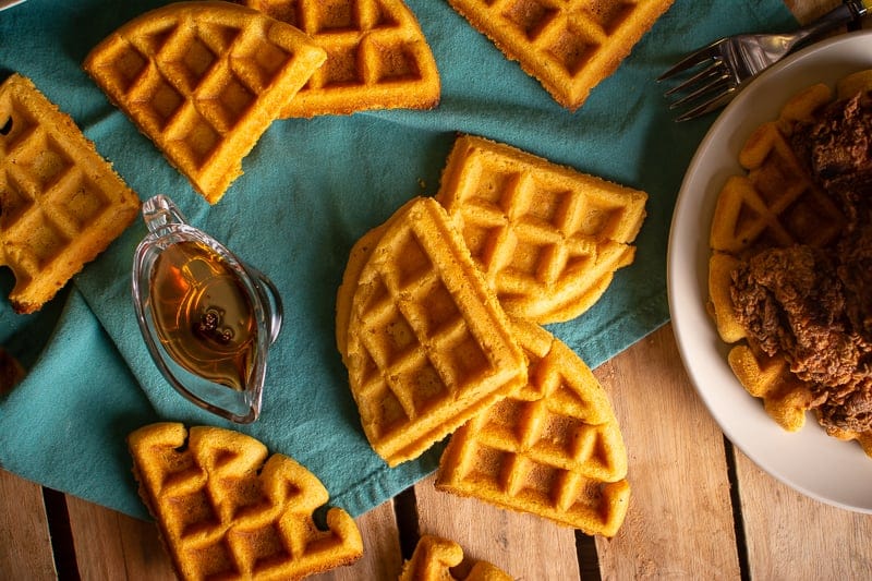 Homemade Waffles Recipe (Easy) - Home Cooking Adventure