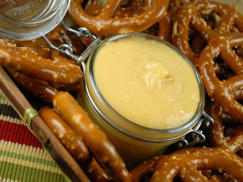 4 Ingredient Mustard Pretzel Dip · The Typical Mom