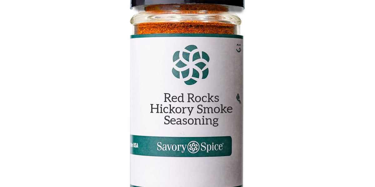 Red Rocks Hickory Smoke Seasoning Large Jar (Net: 8.25 oz)