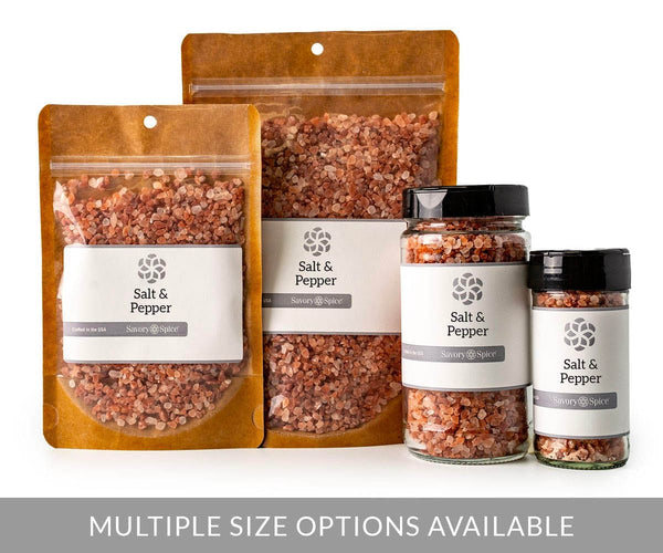 Pepper Salt Seasoning Salt | Organic Spice Blend Small Refill